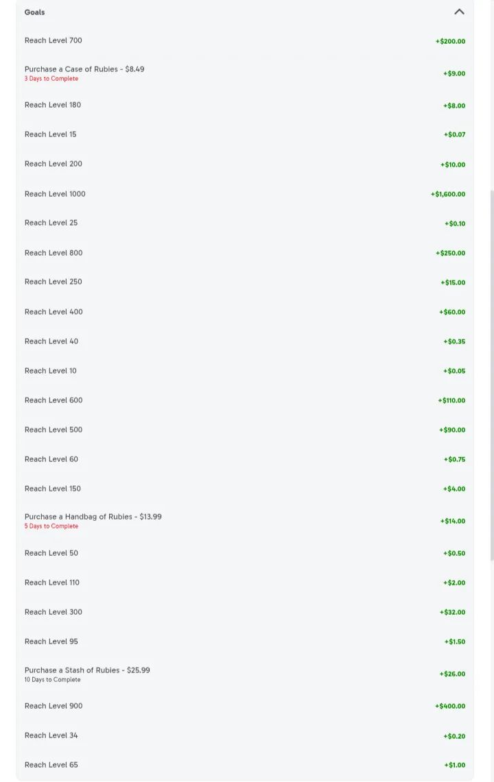 Offers terms for Tile Seasons mobile game, available through Swagbucks platform. Player's may earn up to $2,800 for reaching stated levels.