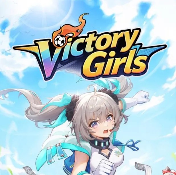 victory girls anime soccer mobile game cover image