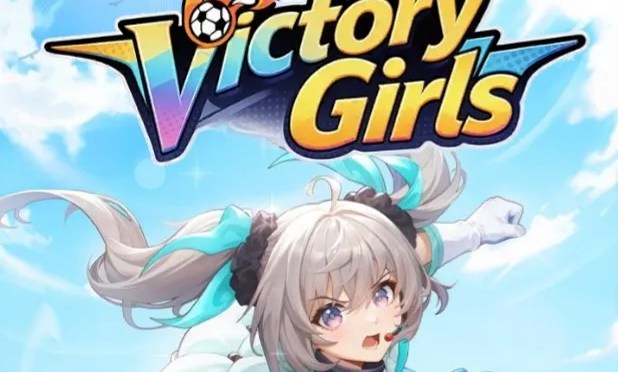 victory girls anime soccer mobile game cover image